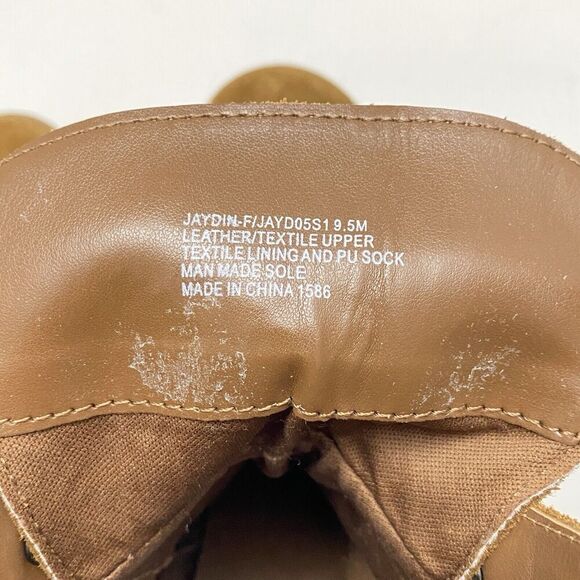 Steve Madden Jaydin-F Brown Suede Platform Boots Women's size 9.5M side zipper - Picture 6 of 13